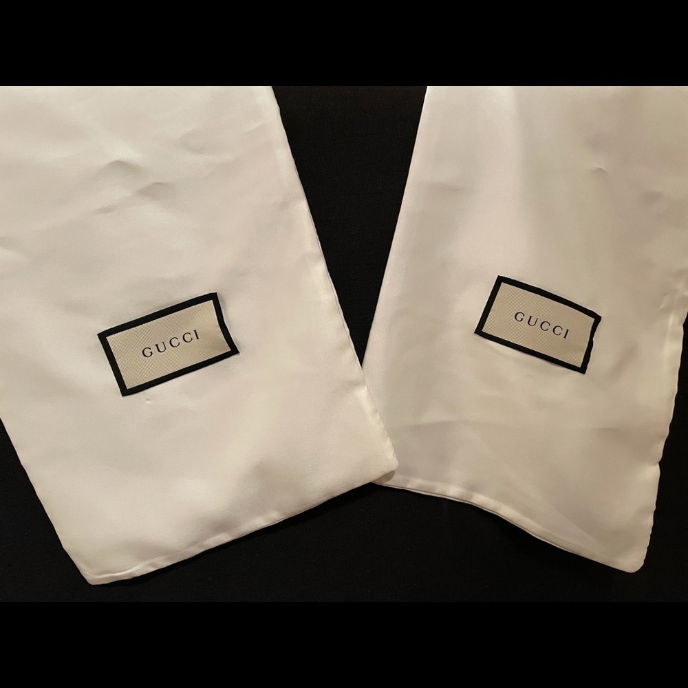 Gucci dust bag set for shoes 👠